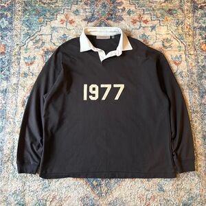 Essentials Fear Of God 1977 Polo Shirt Large
